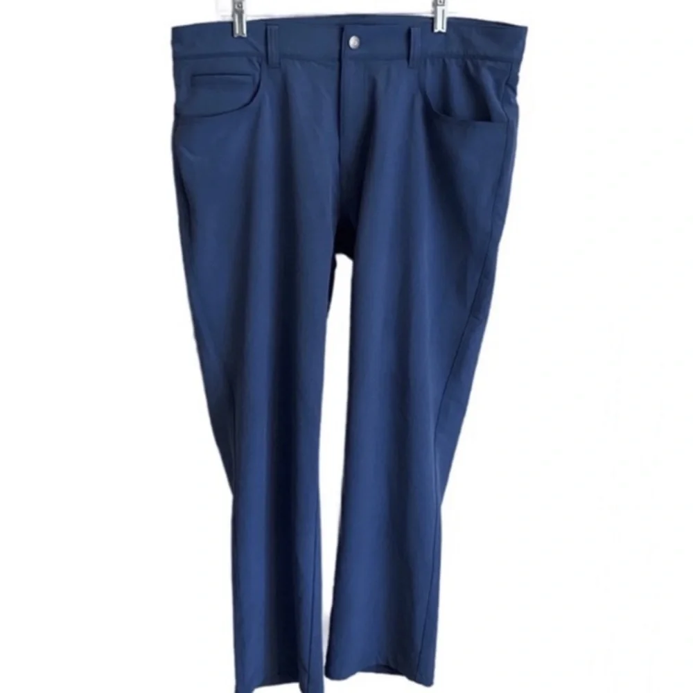 Peter Millar Crown Crafted Performance Golf Pant 5 Pocket Size Medium Blue